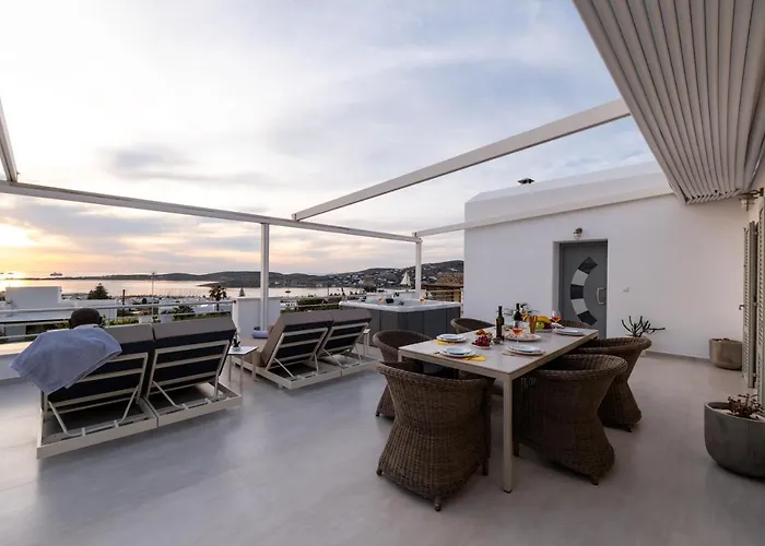 Panos Sunset View Villa Páros